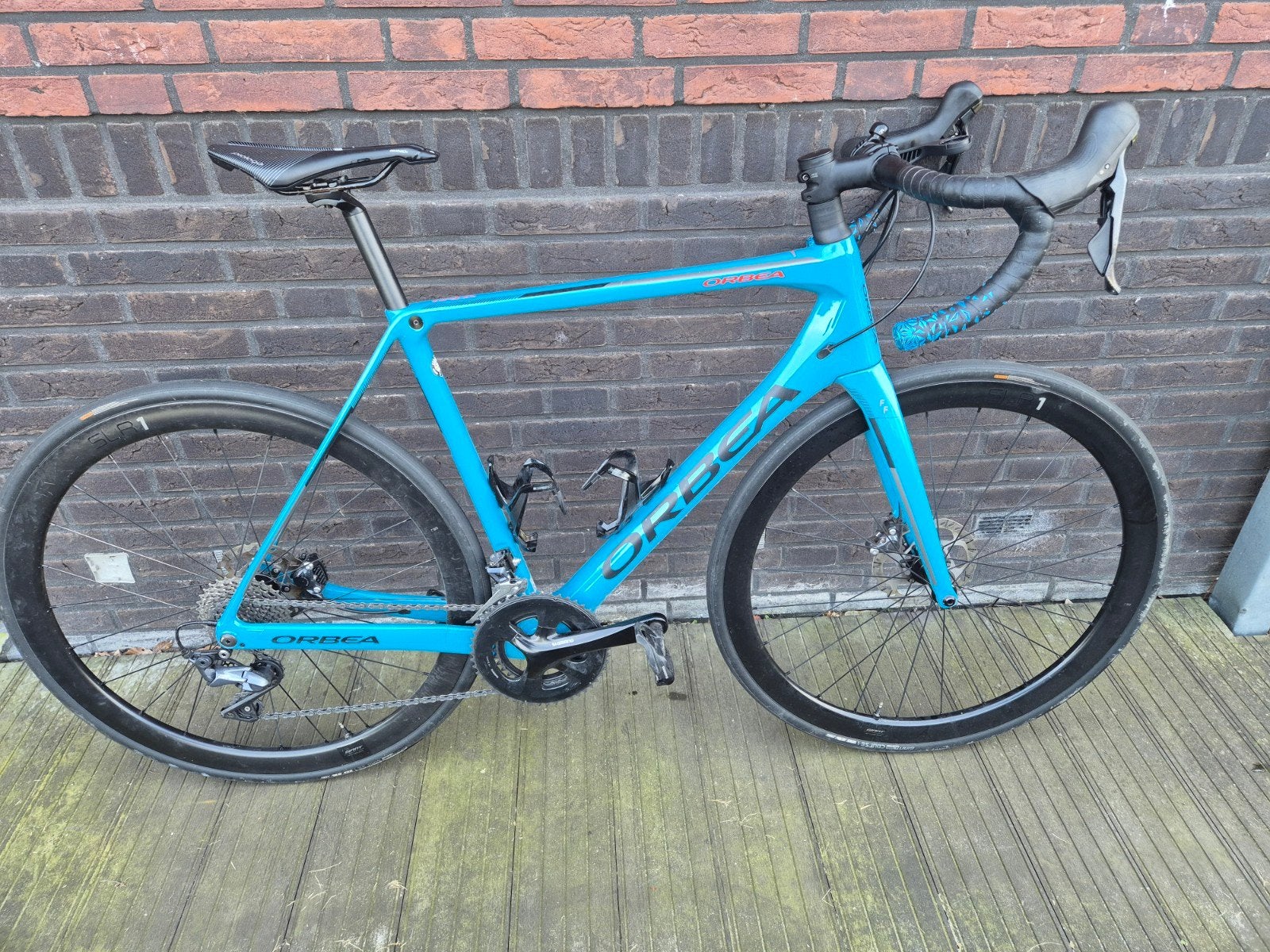 Orbea Orca M20 racefiets met Giant SLR1 carbon wielen, 28 inch, Carbon, Zo goed als nieuw, Meer dan 20 versnellingen