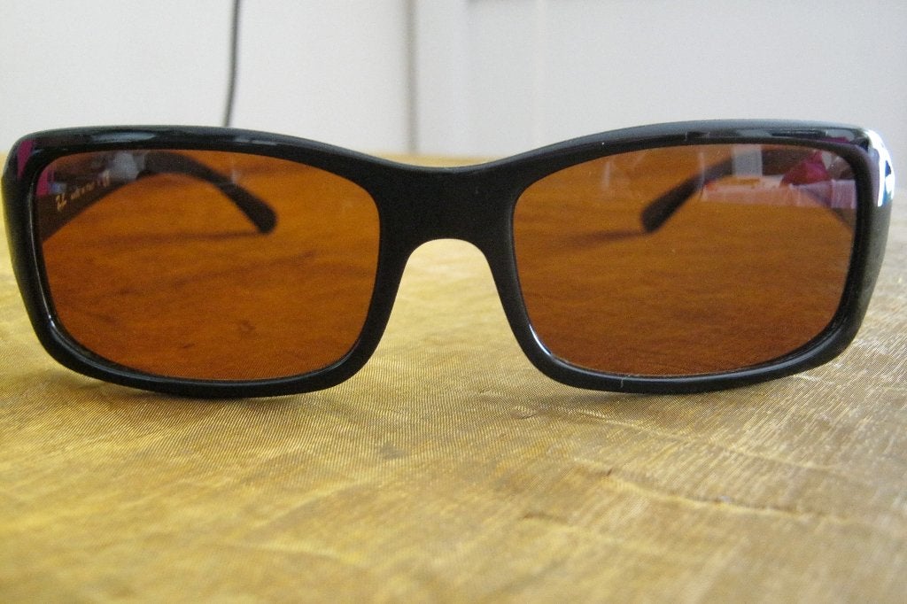 NIEUWE zwarte Ray-Ban zonnebril op sterkte, model 4107., Zonnebril op sterkte, Zwart, Nieuw, Ophalen of Verzenden