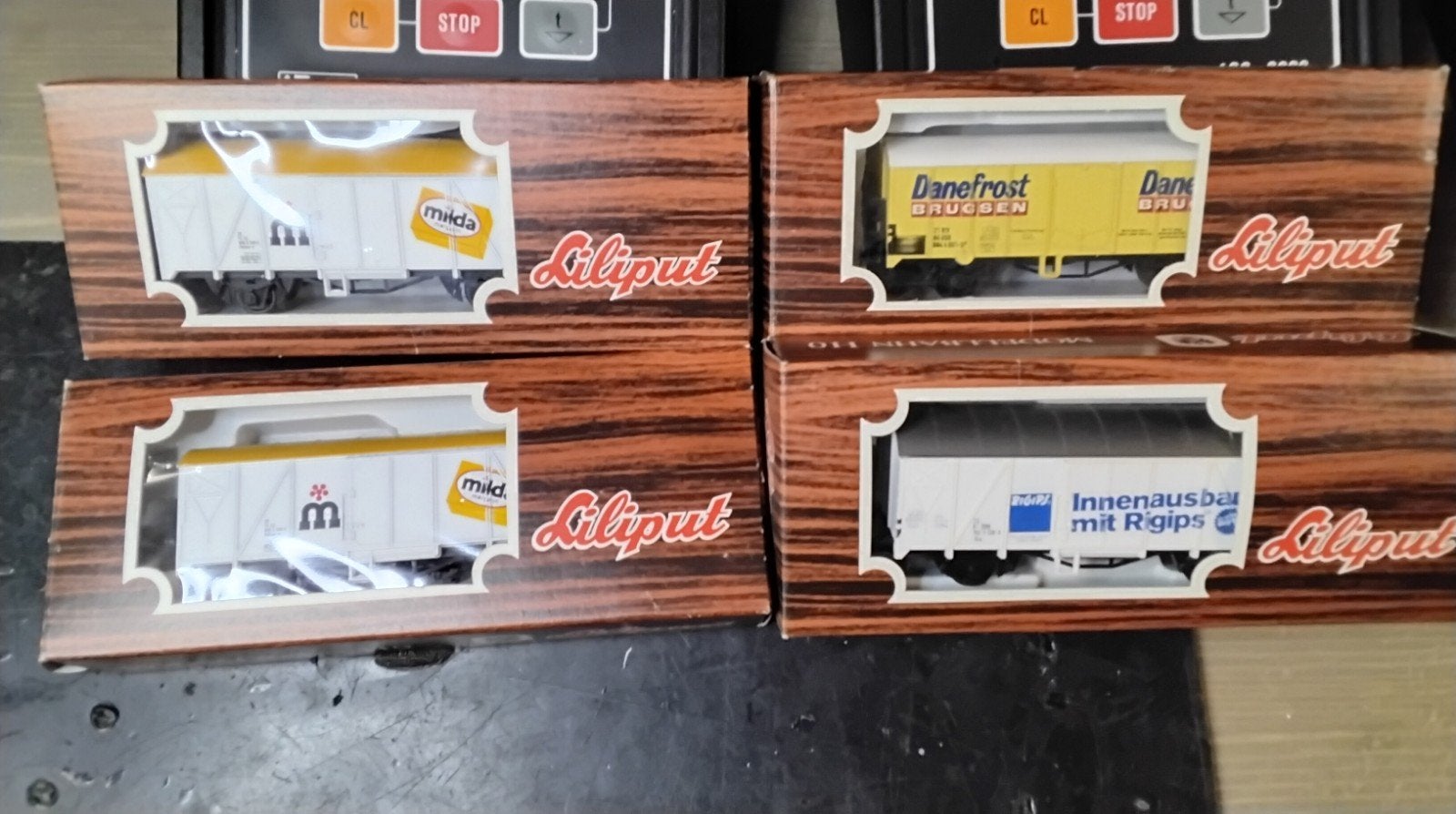 4x liliput wagons ongebruikt Zie foto's alleen niet in de or, Gelijkstroom, Ophalen of Verzenden, Liliput, Nieuw