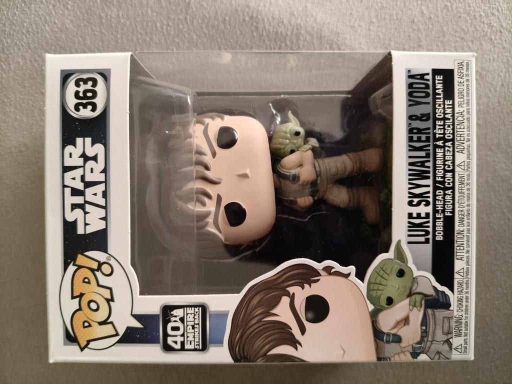 Funko Pop! Star Wars Luke Skywalker & Yoda #363, Ophalen of Verzenden, Nieuw