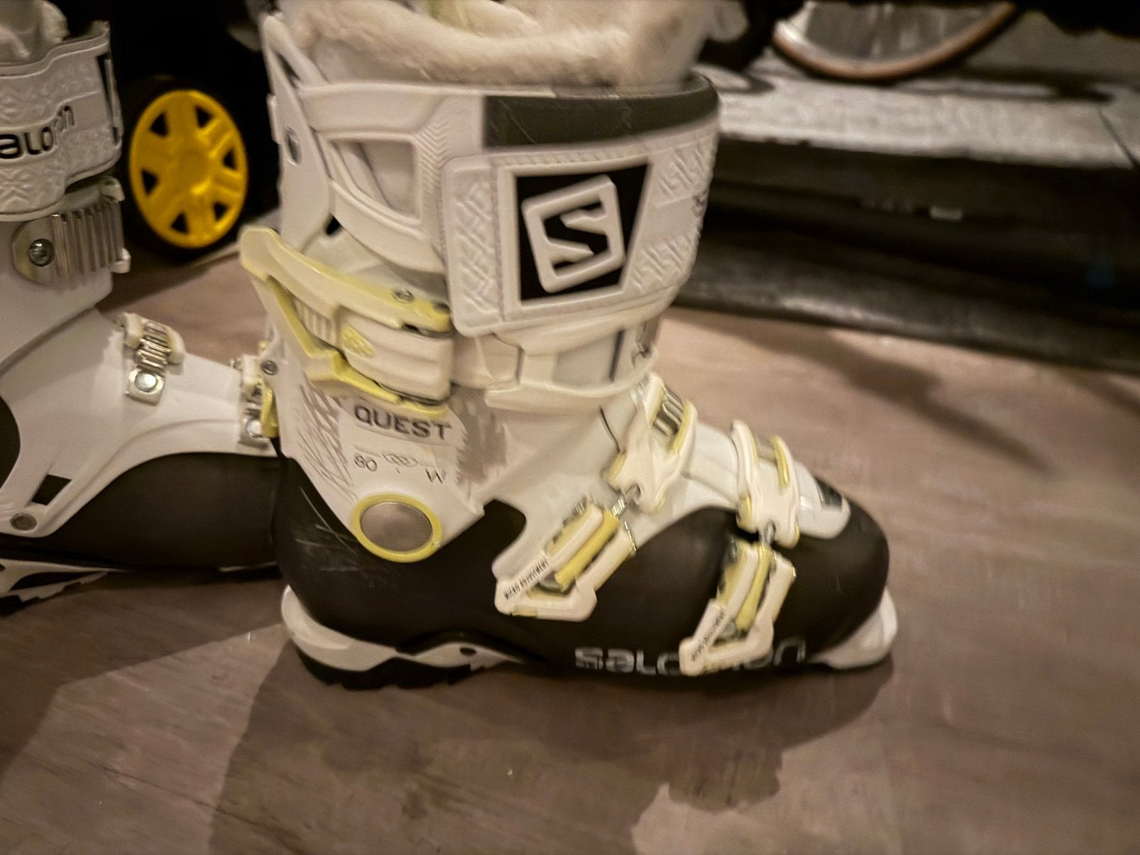 Salomons ski schoenen maat 38, Ophalen of Verzenden, Zo goed als nieuw, Schoenen