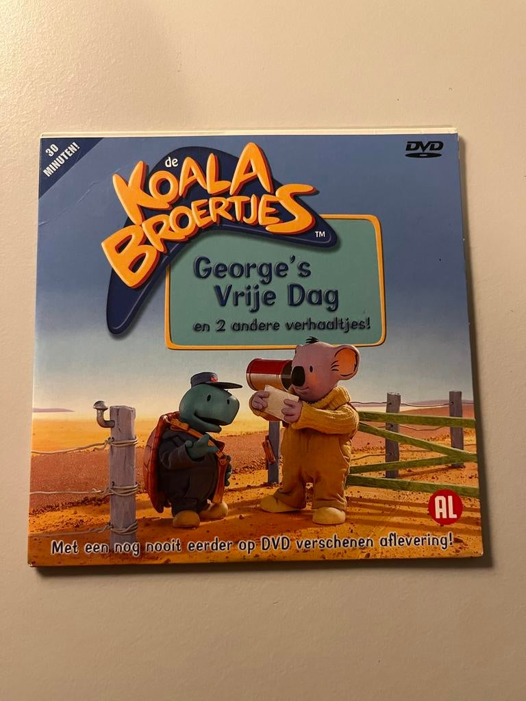 De Koala Broertjes - George's Vrije Dag DVD, Gebruikt, Alle leeftijden, Ophalen of Verzenden, Tv fictie