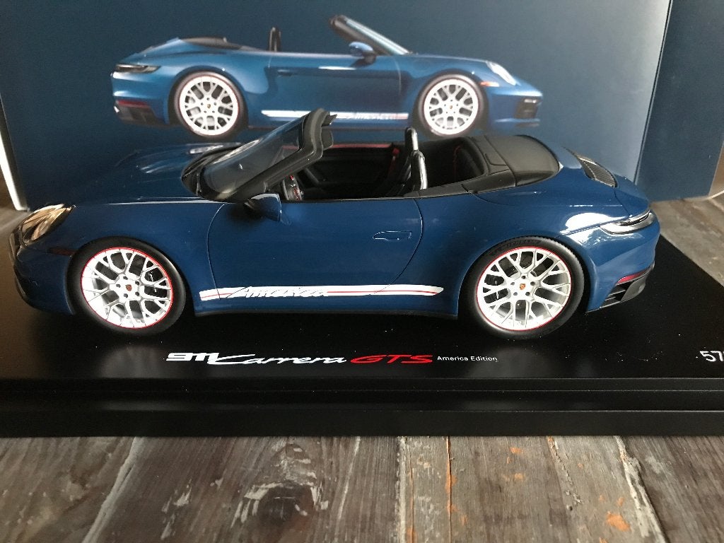 porsche cabrio American 1:18 spark, Hobby en Vrije tijd, Modelauto's | 1:18, Ophalen of Verzenden, Nieuw, Auto, Overige merken