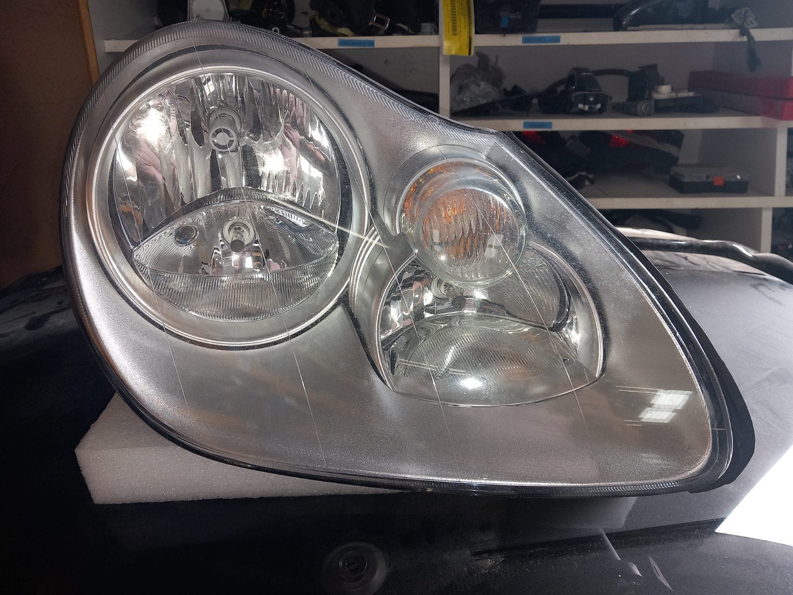 koplamp rechts porche cayenne 9pa bj 2005, Ophalen, Gebruikt, Porsche