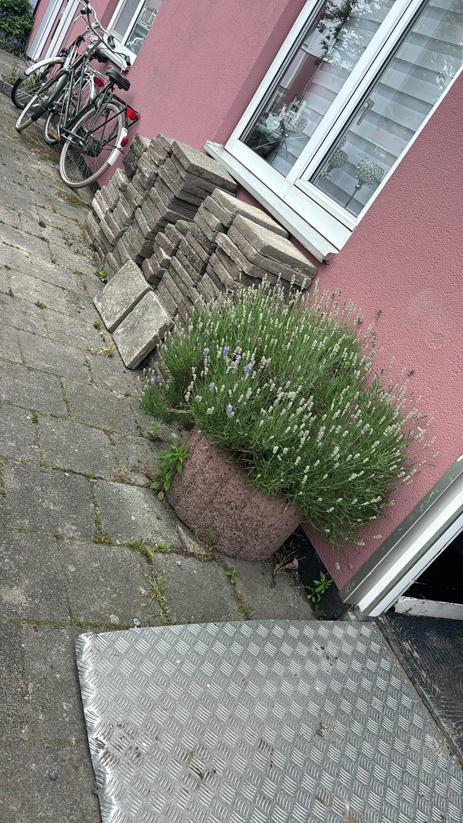 Tuin tegels, Tuin en Terras, Ophalen, Zo goed als nieuw