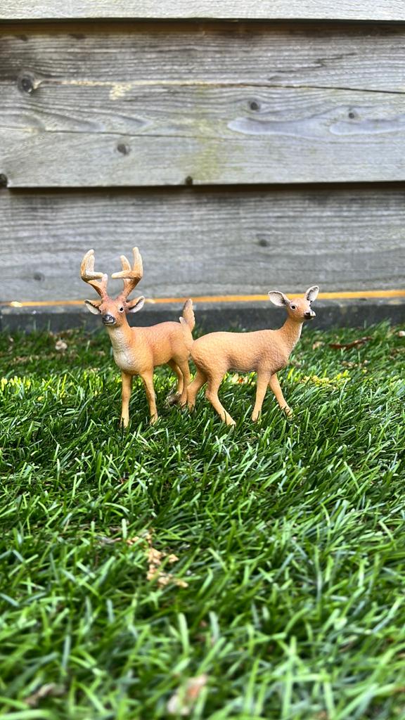 Schleich dieren ( herten ), Verzamelen, Speelgoed, Ophalen of Verzenden, Zo goed als nieuw