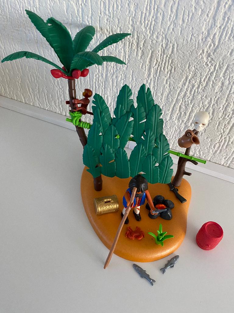 playmobil 5138 Schipbreukeling Eiland., Ophalen of Verzenden, Zo goed als nieuw, Complete set