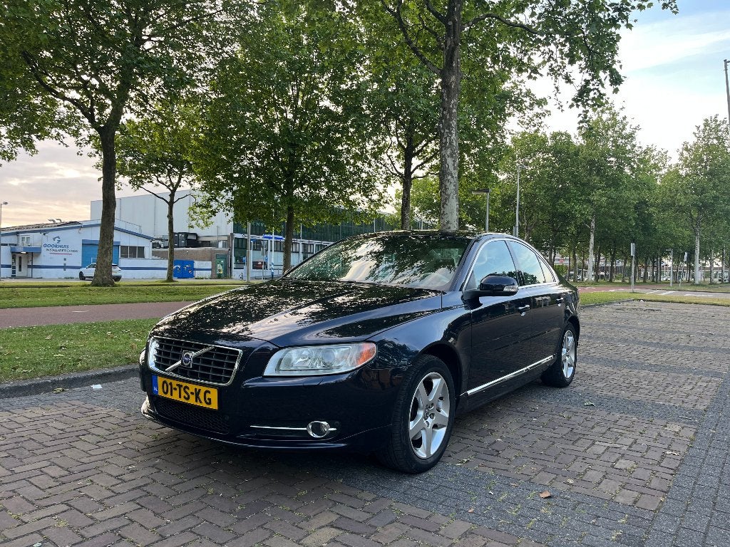 Volvo S80 2.5 T Geartronic 2007 Blauw, 1800 kg, Beige, Automatische klimaatregeling, Blauw