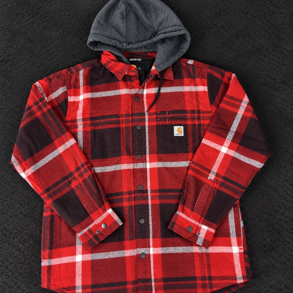 Carhartt Rugged Flex Rood Geruit – Maat M, Maat 48/50 (M), Carhartt, Nieuw, Ophalen of Verzenden