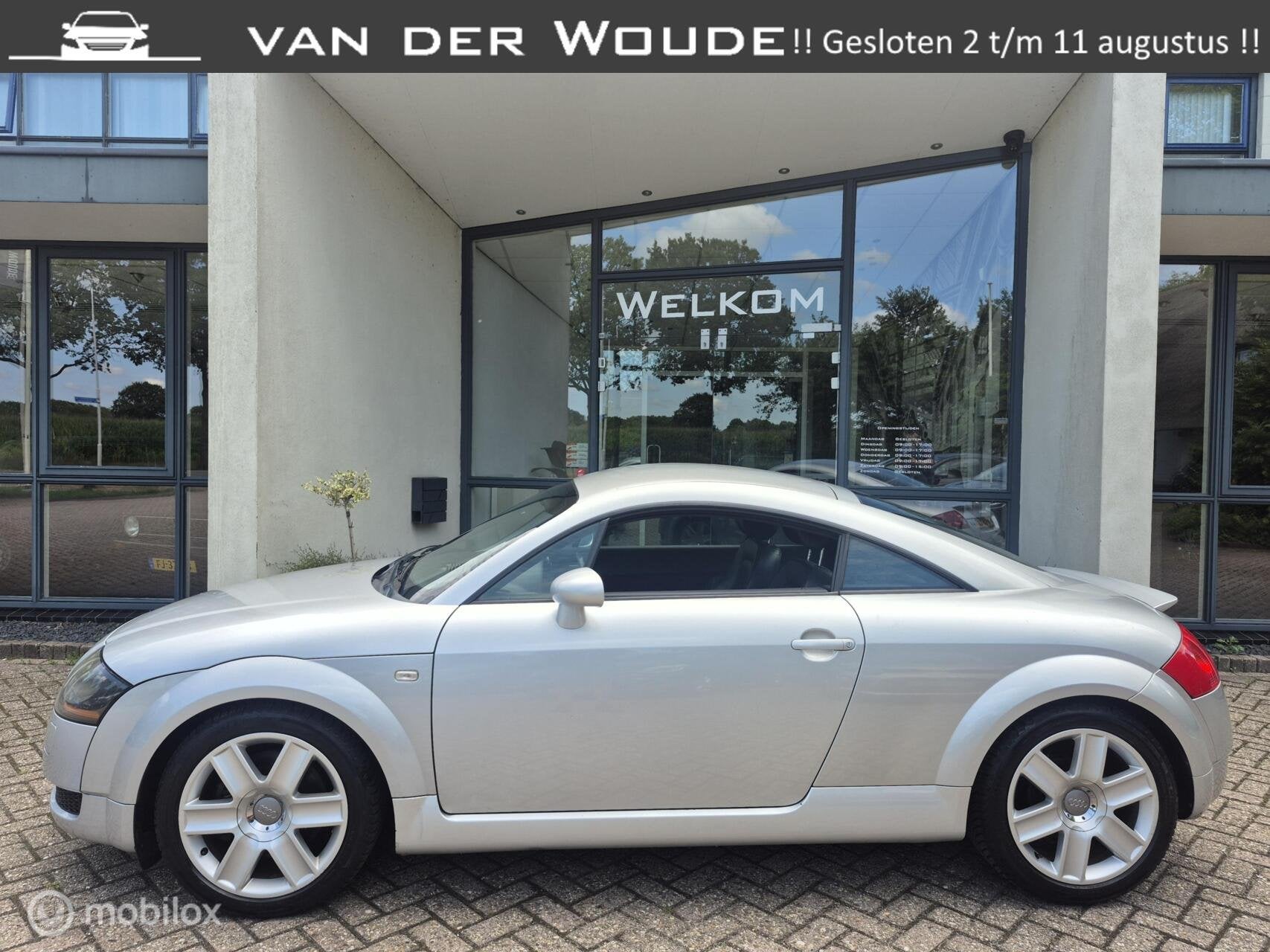 Audi TT 1.8 5V Turbo 180PK |Leder|Xenon|Clima|Sport, TT, Zwart, 4 cilinders, Stoelverwarming