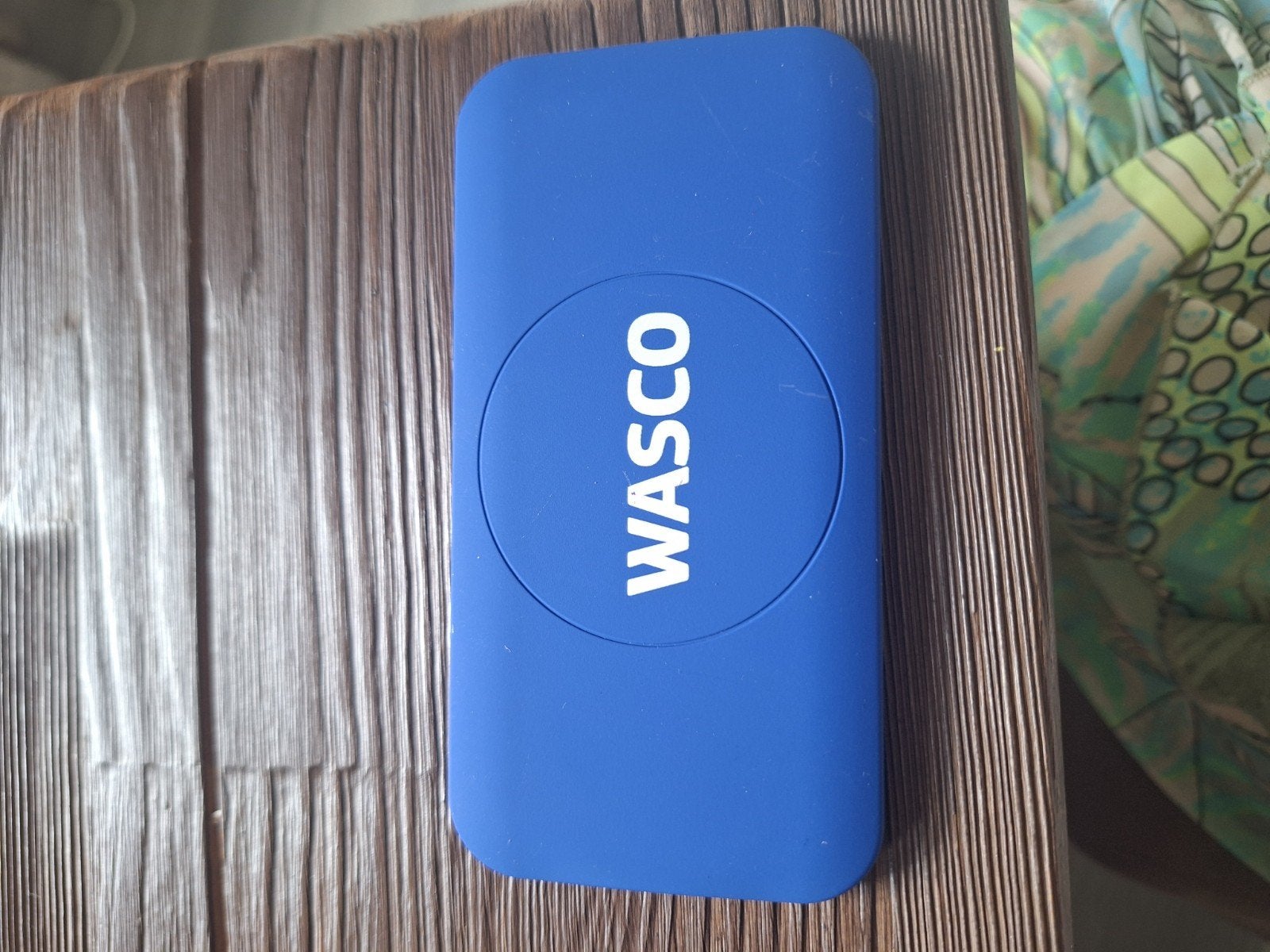 Wasco Powerbank - Blauw, Compact en Draagbaar, Ophalen, Gebruikt, Wasco