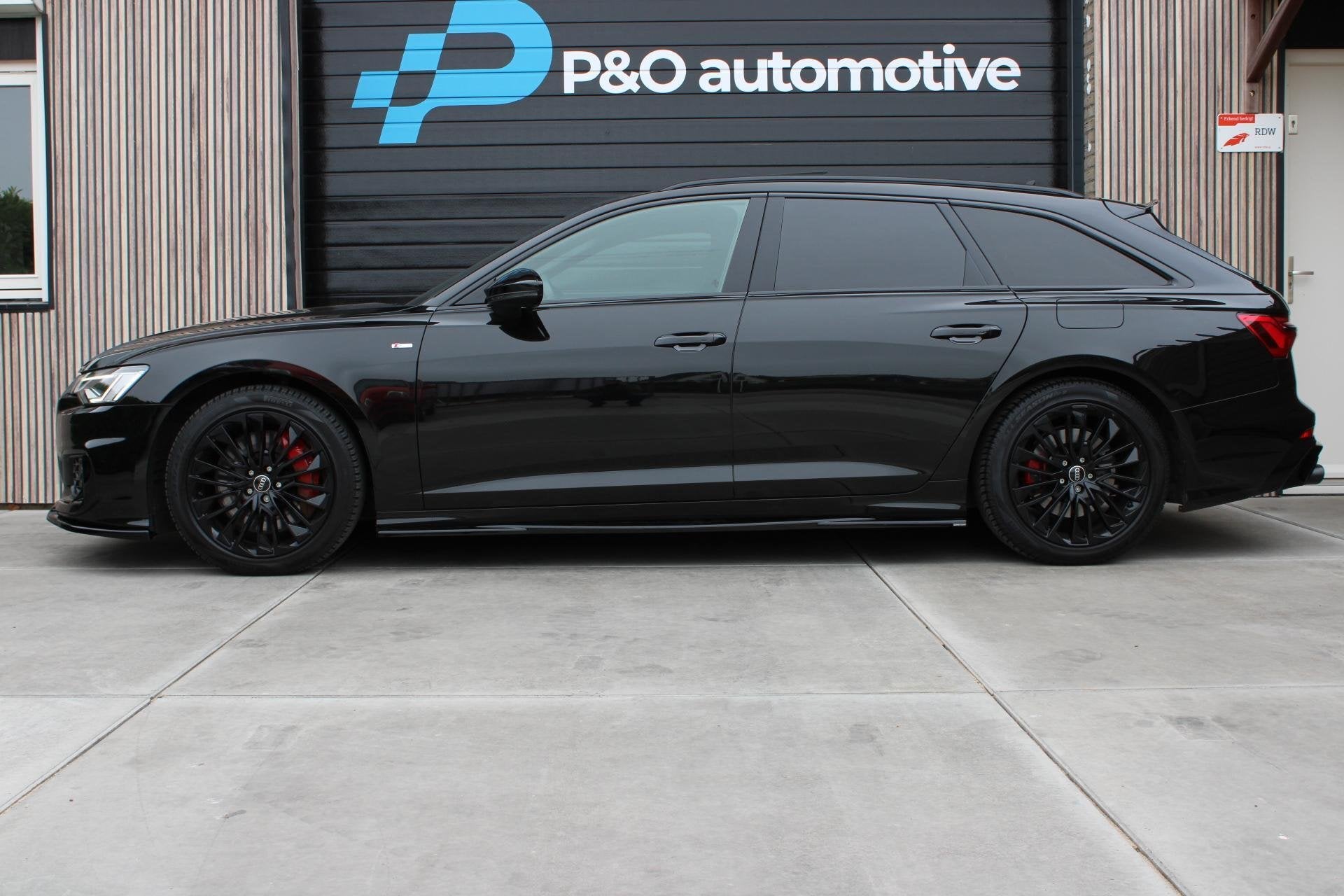 Audi A6 Avant 55 TFSI e quattro S Competition S6 Style RS Ze, Auto's, Automaat, Gebruikt, Zwart, 4 cilinders