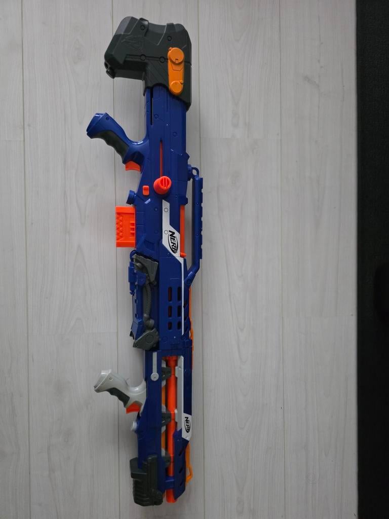 Nerf N-Strike Elite Retaliator Blaster, Ophalen of Verzenden, Gebruikt