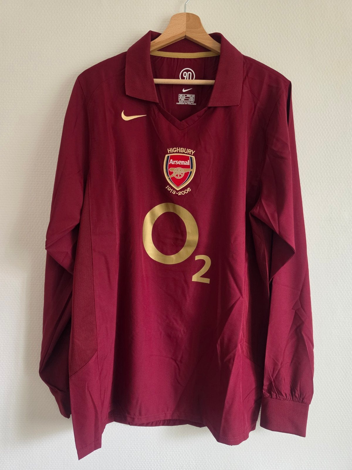 Arsenal Retro voetbalshirt 2005 2006, Ophalen of Verzenden, Zo goed als nieuw, Buitenlandse clubs, Shirt