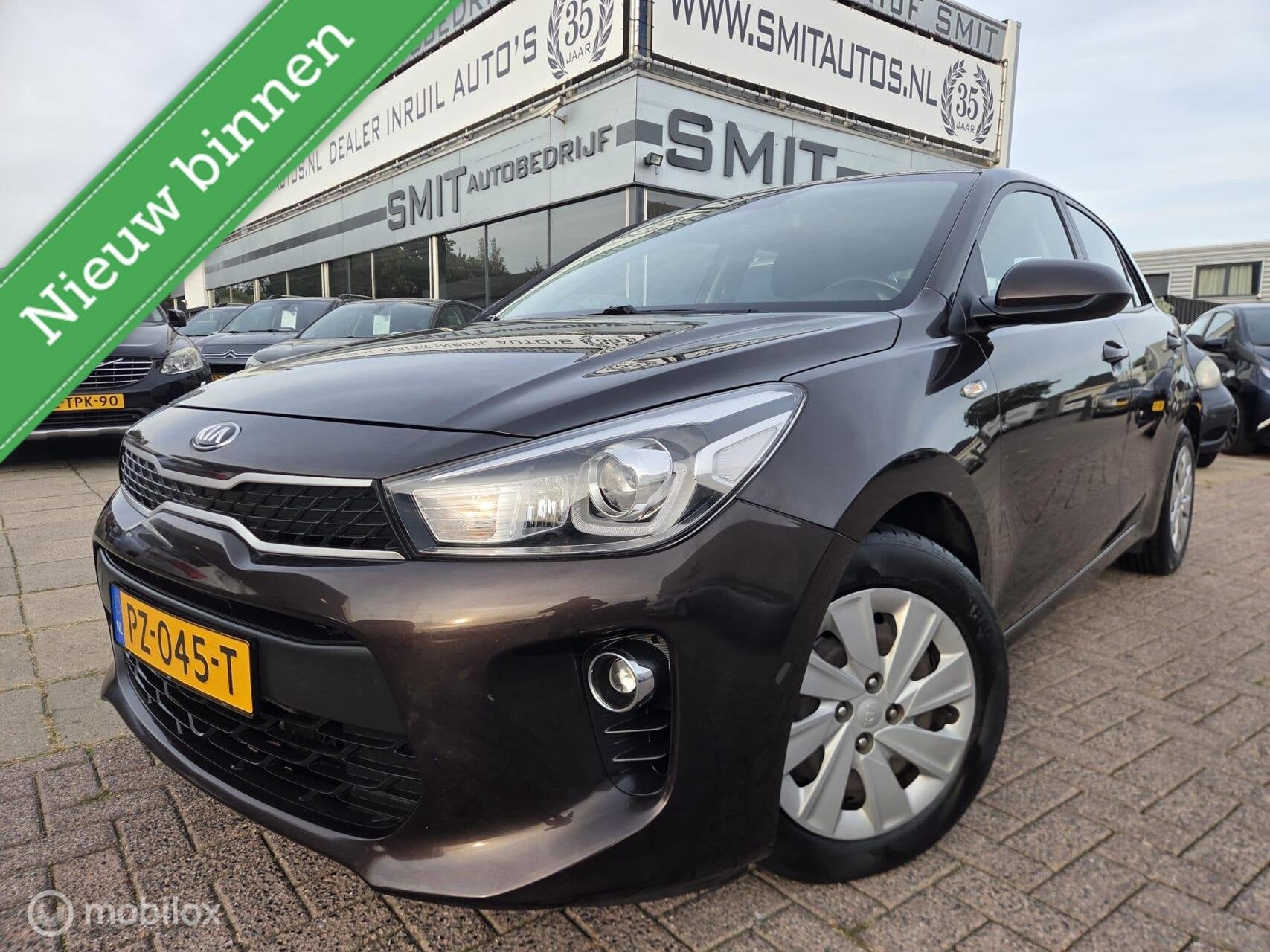 Kia Rio 1.0 TGDI ComfortPlusLine Navigator, Auto's, Voorwielaandrijving, Gebruikt, Bruin, 1055 kg