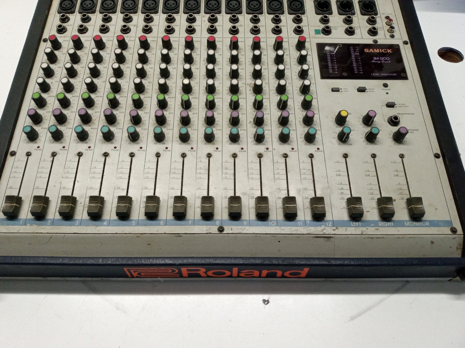 Mengpaneel 12 kanalen Samick, Muziek en Instrumenten, Ophalen of Verzenden, Gebruikt