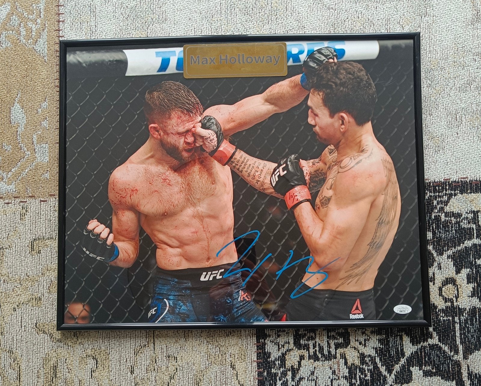 max holloway gesigneerde foto!!