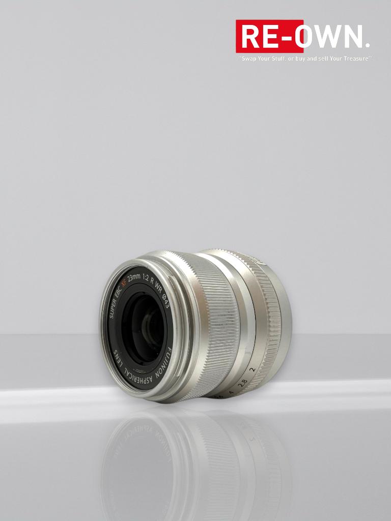Fujifilm XF 23mm f/2 R WR lens (SILVER) Topstaat + garantie, Audio, Tv en Foto, Fotografie | Lenzen en Objectieven, ., Ophalen of Verzenden