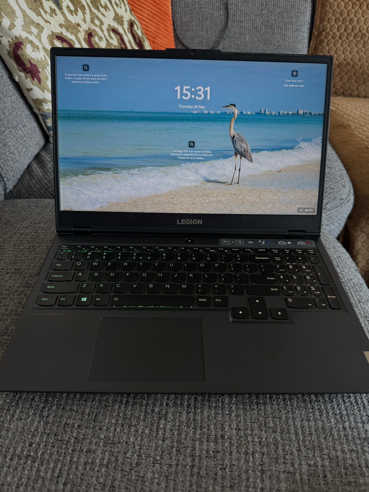 Legion 5 15IMH05, Computers en Software, Windows Laptops, Gebruikt, Met videokaart, Qwerty, Ophalen of Verzenden