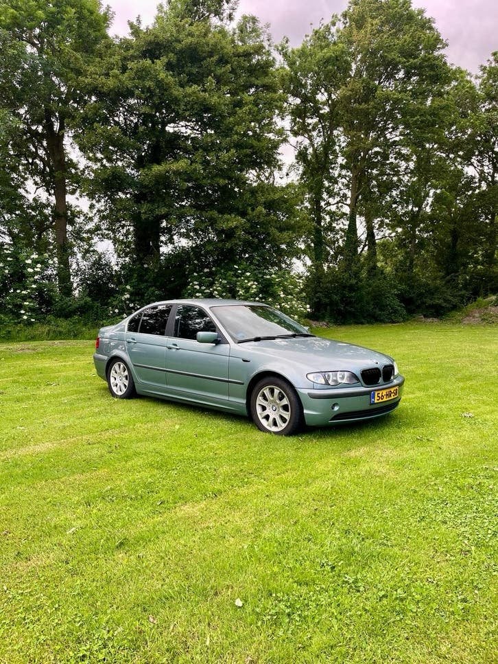 BMW 3-Serie 2.5 I 325 AUT 2001 Groen, Auto's, Automaat, Achterwielaandrijving, Zwart, Particulier