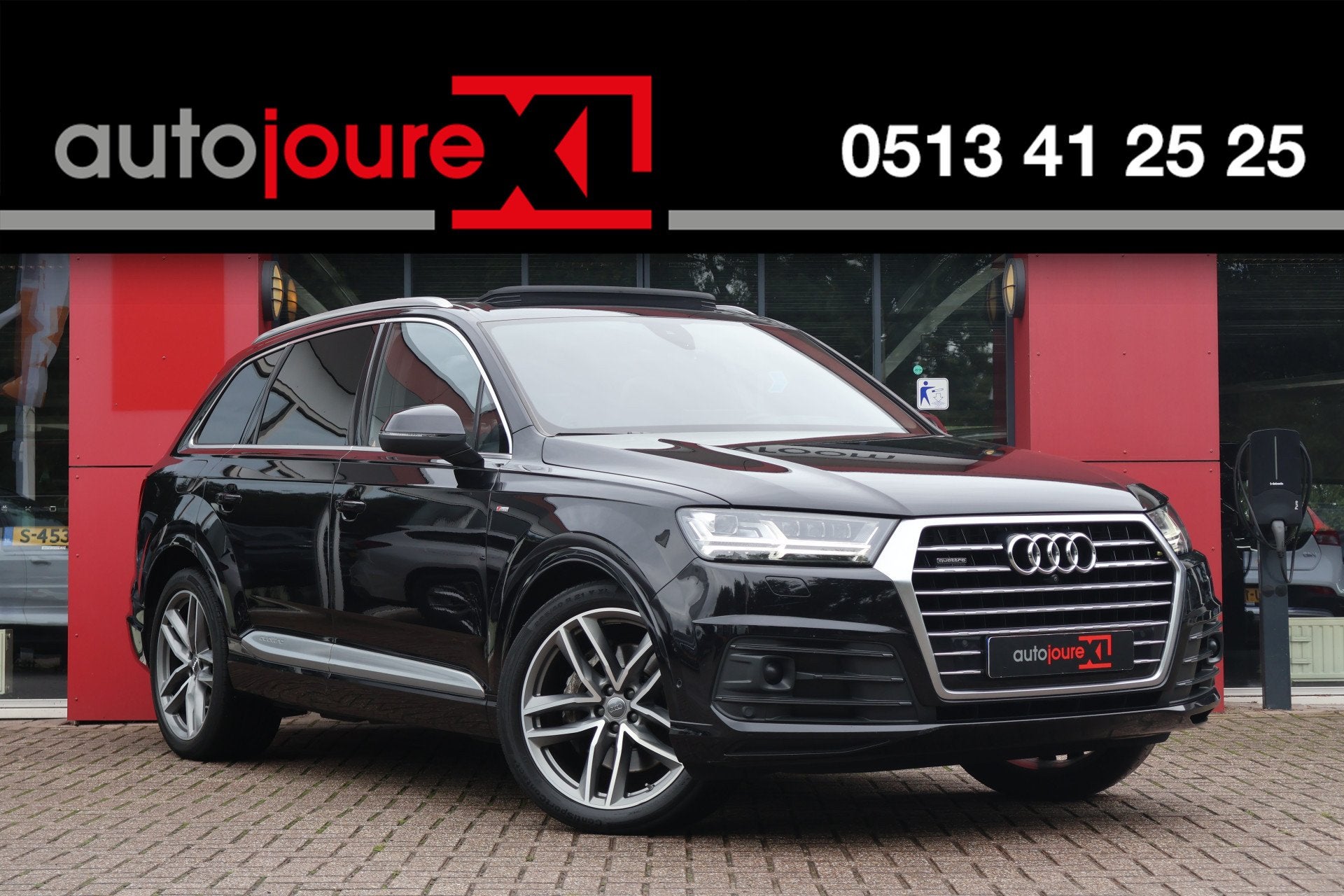Audi Q7 3.0 TFSI Quattro Pro Line + 7p | HUD | ACC | Luchtve, Auto's, Audi, Automaat, 2005 kg, Gebruikt, 2995 cc