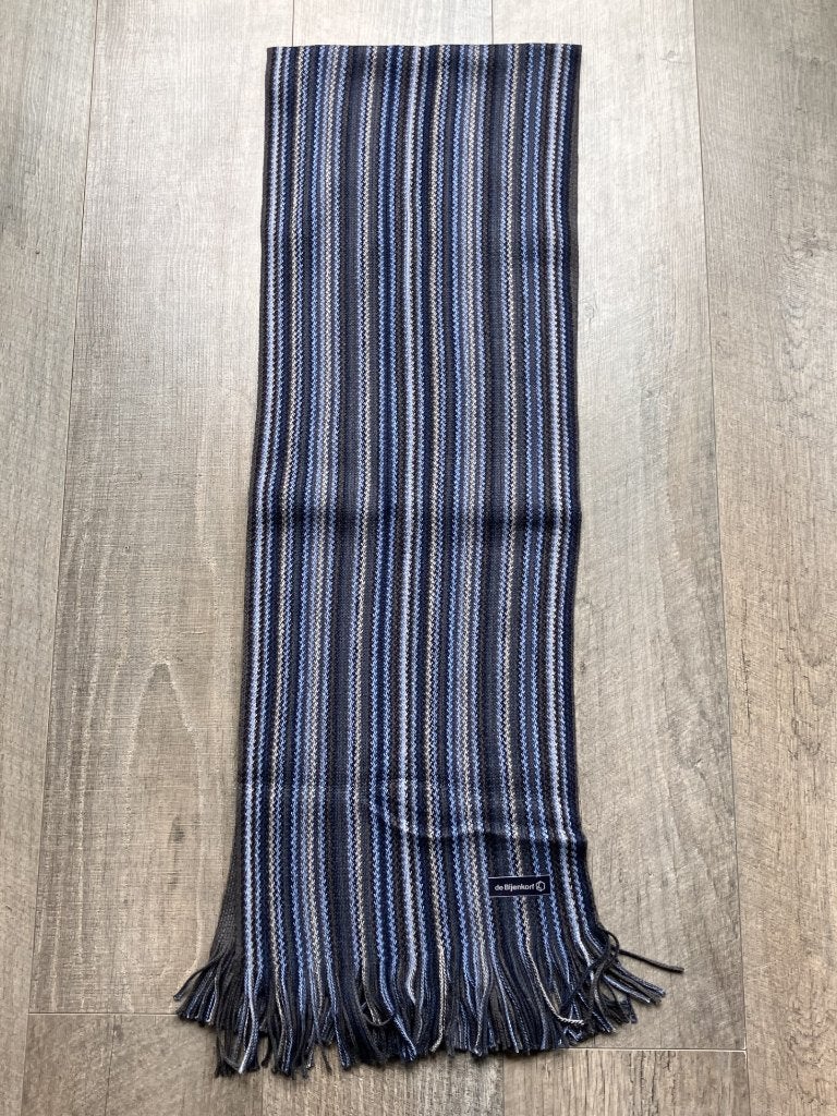 Bijenkorf sjaal blauw 100% acryl (NIEUW), Kleding | Heren, Overige typen, Bijenkorf, Nieuw, Overige maten