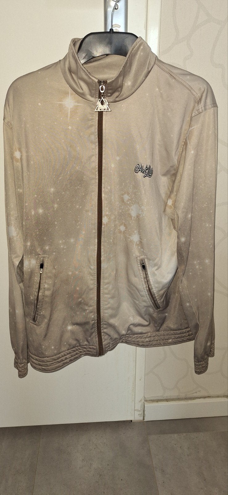 Cavello trainingsjas, Kleding | Heren, Maat 52/54 (L), Beige, Cavello, Ophalen of Verzenden