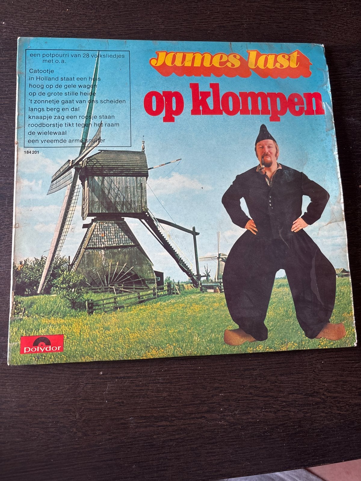 James Last op Klompen - Vinyl LP Populaire Volksliedjes, Originele persing, Ophalen of Verzenden, Gebruikt, 12 inch