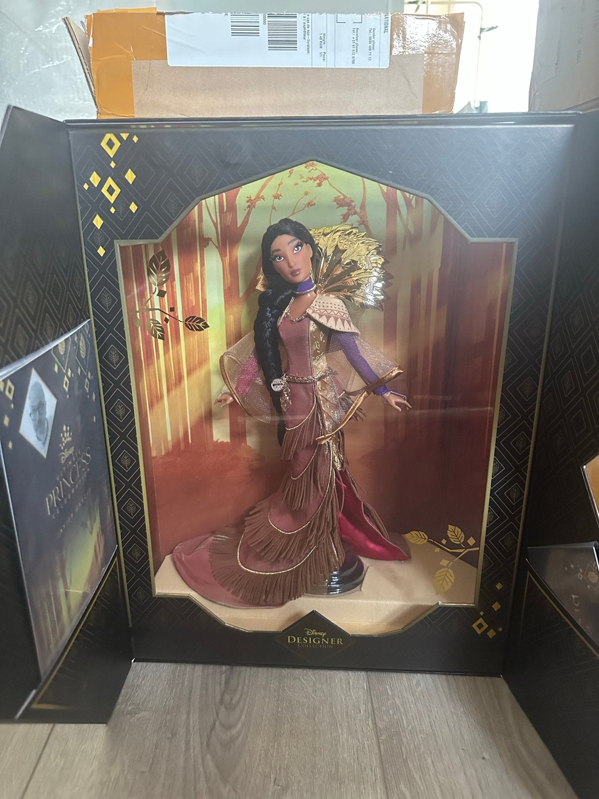 Disney Designer Collection Pocahontas Limited Edition Pop, Ophalen of Verzenden, Pocahontas of Kl. Zeemeermin, Nieuw, Overige typen