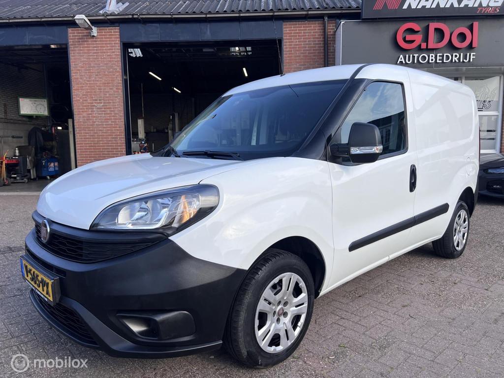 Fiat Doblò Cargo 1.3 MJ L1H1 Actual 89500 KM nap, 4 cilinders, Wit, Origineel Nederlands, Bedrijf