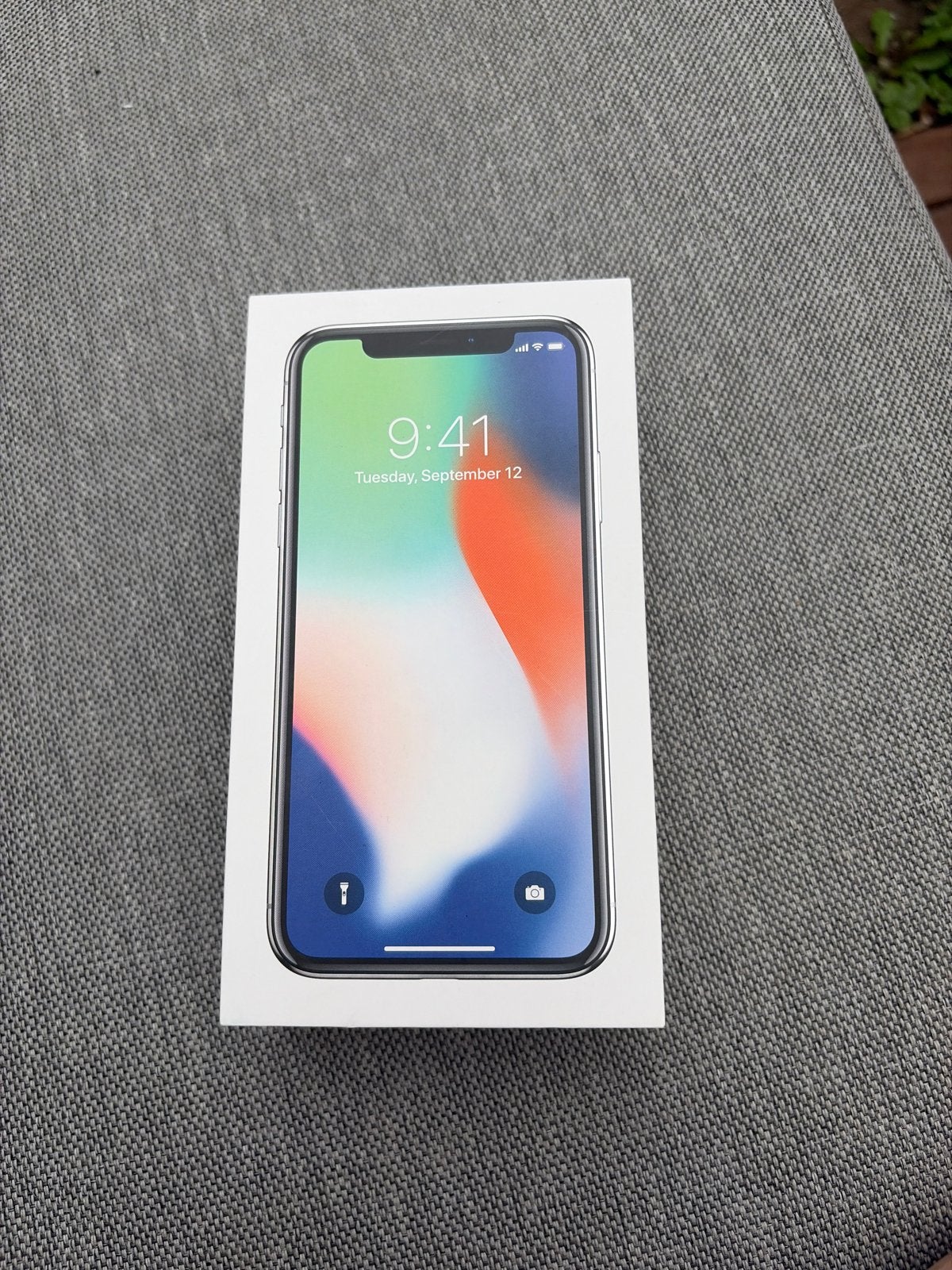 Lege doos iPhone X 64GB Zilver, Ophalen of Verzenden, Gebruikt, Overige typen, Apple