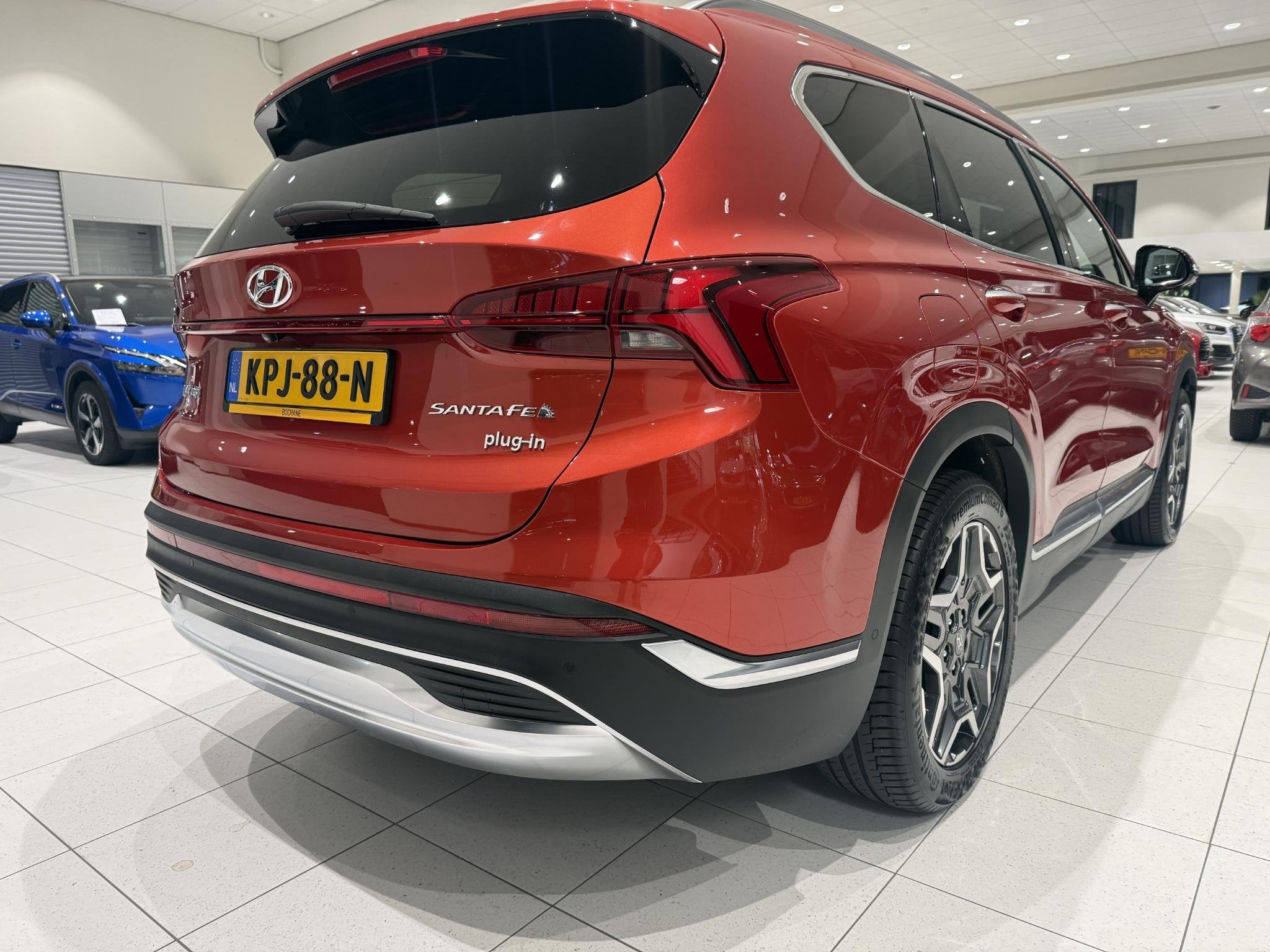 Hyundai Santa Fe 1.6 T-GDI PHEV Premium Sky 7p. | Panoramada, Auto's, Automaat, 1350 kg, Gebruikt, Euro 6