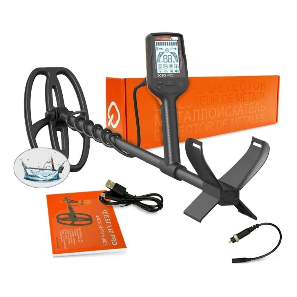 Quest X10 metaaldetector + pinpointer, Ophalen, Gebruikt, Overige merken