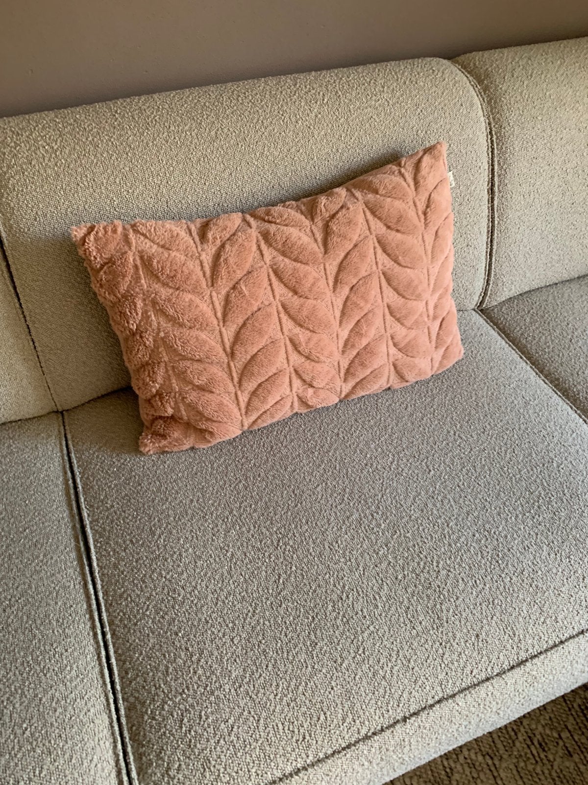 Dutch decor roze kussen, Huis en Inrichting, Woonaccessoires | Kussens, Ophalen of Verzenden, Zo goed als nieuw, Roze, Vierkant
