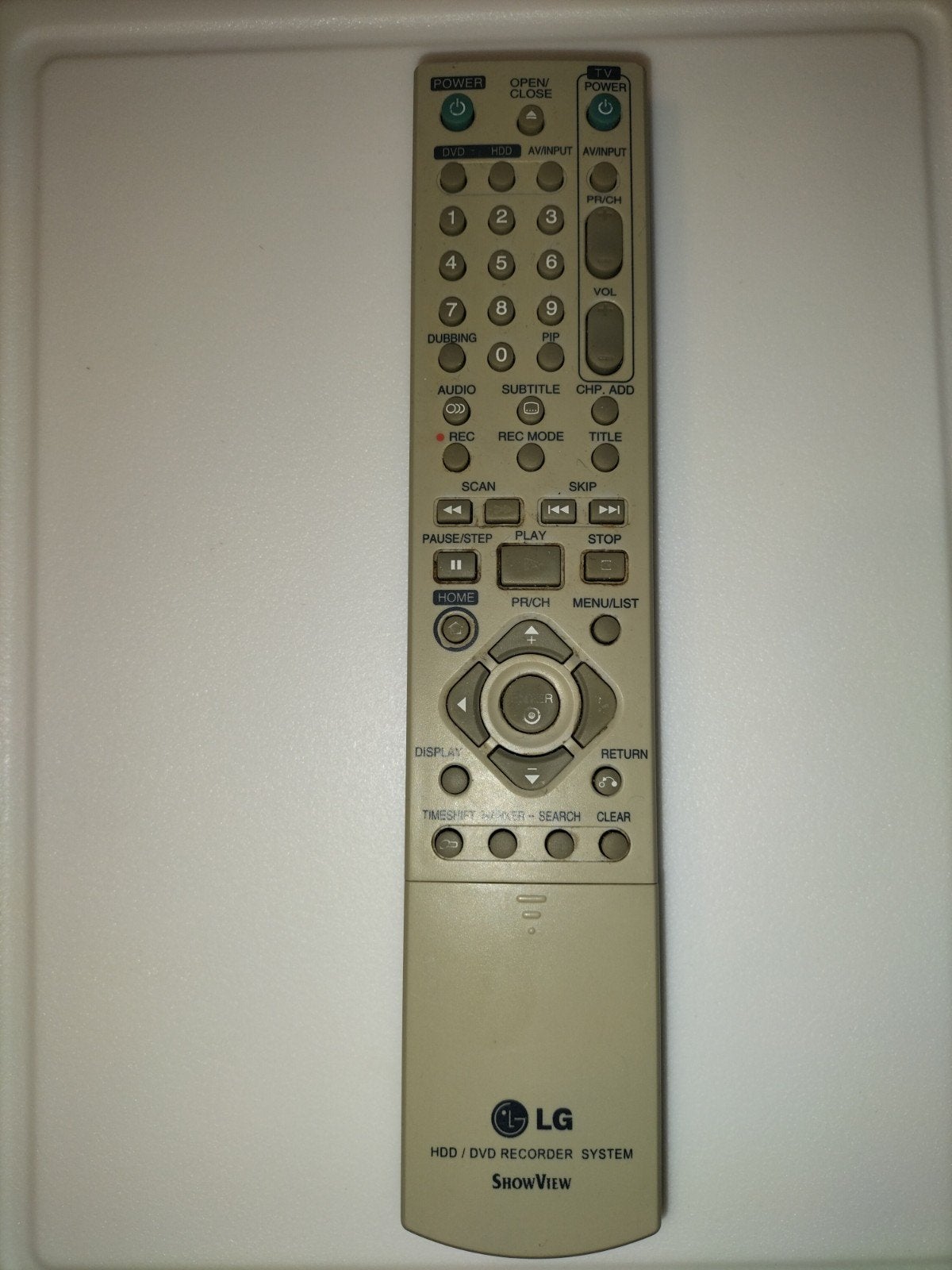 Originele LG Afstandsbediening voor HDD/DVD Recorder, Audio, Tv en Foto, Afstandsbedieningen, Ophalen of Verzenden