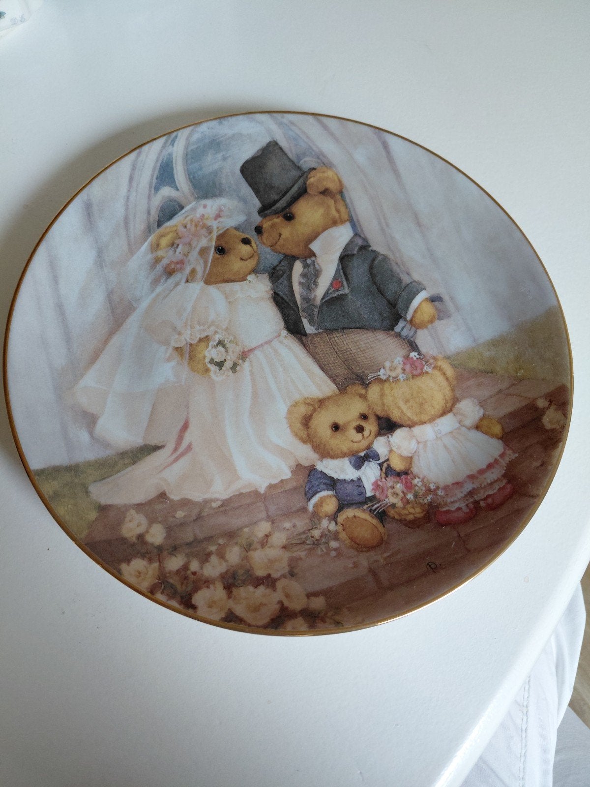 Franklin Mint 'Just Married' Limited Edition Sierbord, Ophalen