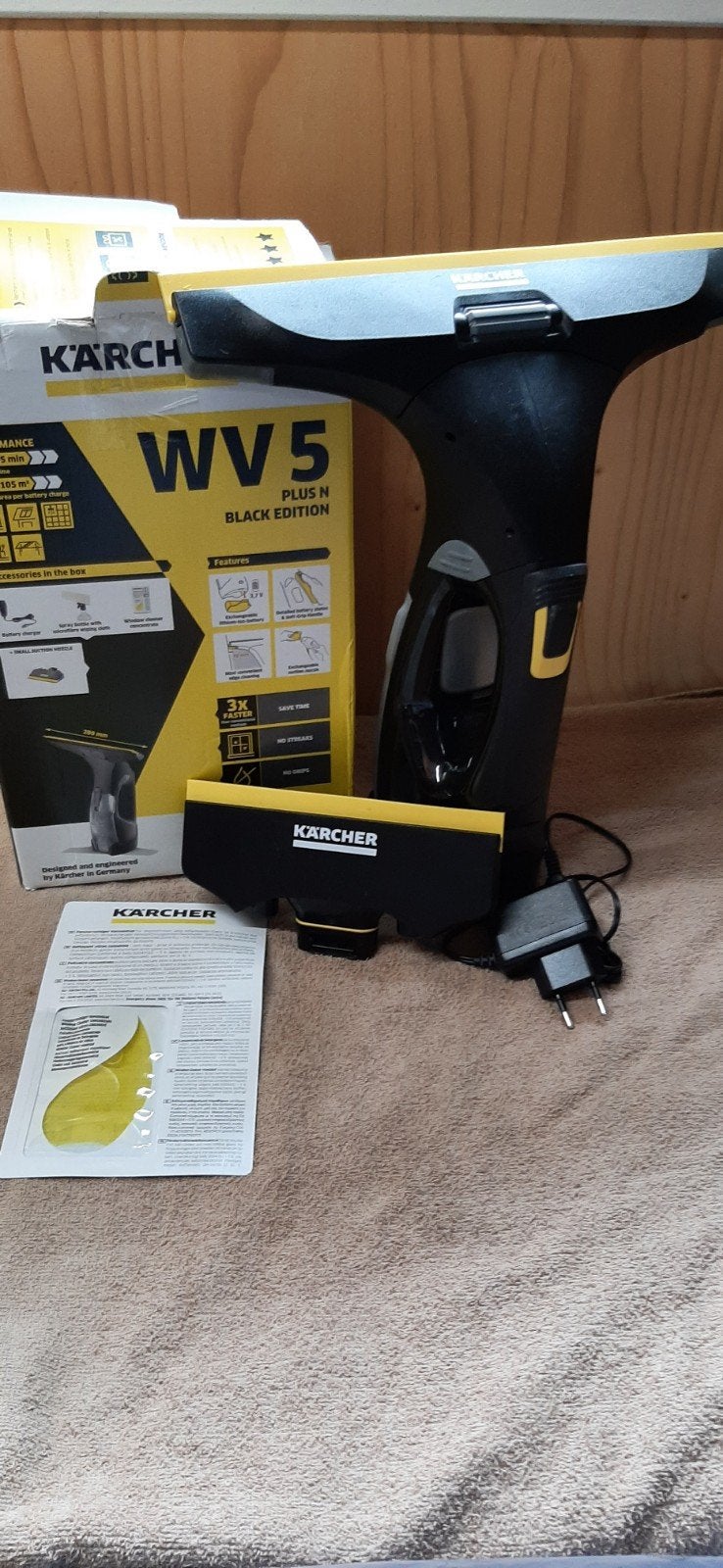 Kärcher WV 5 Plus N Black Edition Raamwisser, Ophalen of Verzenden, Raamwisser of Trekker