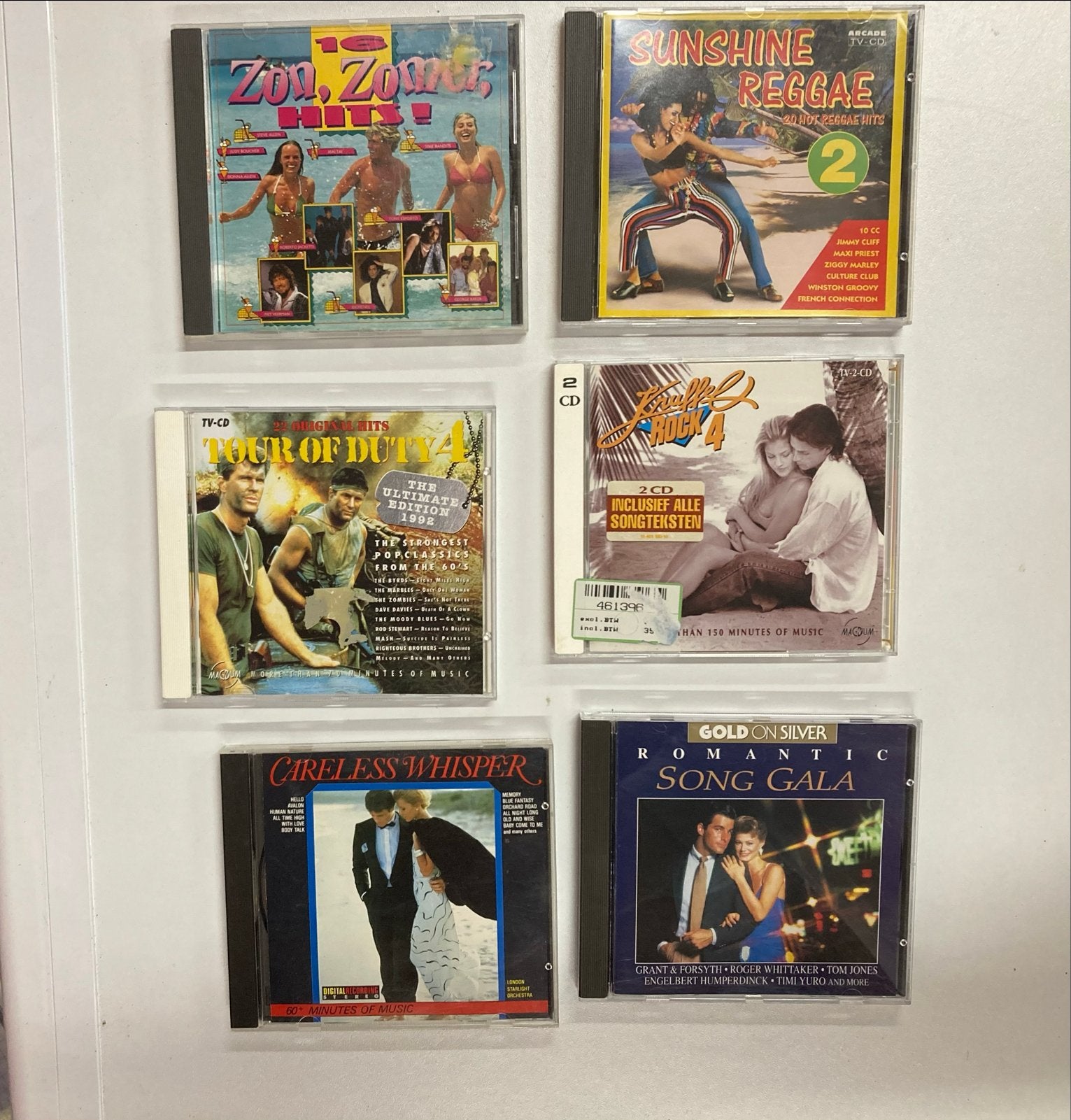 48 diverse CD's: Frans Bauer, ABBA, Cher, Lee Towers e.a., Ophalen, Gebruikt, Pop, Verzamelalbum