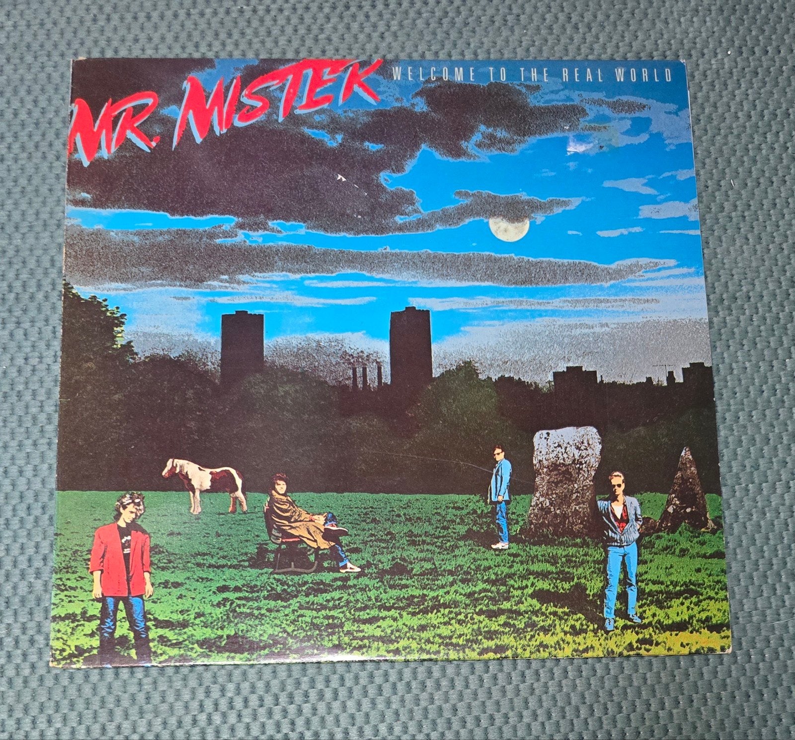 mr mister welcome to the real world lp, Ophalen of Verzenden, Gebruikt, 12 inch, Poprock