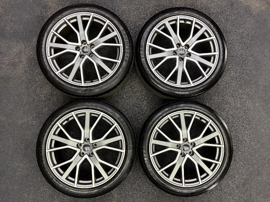 Zomerset 20 inch Audi A6 / S6 / Q3 met Goodyear-banden, Gebruikt, 255 mm, Velg(en), Ophalen of Verzenden