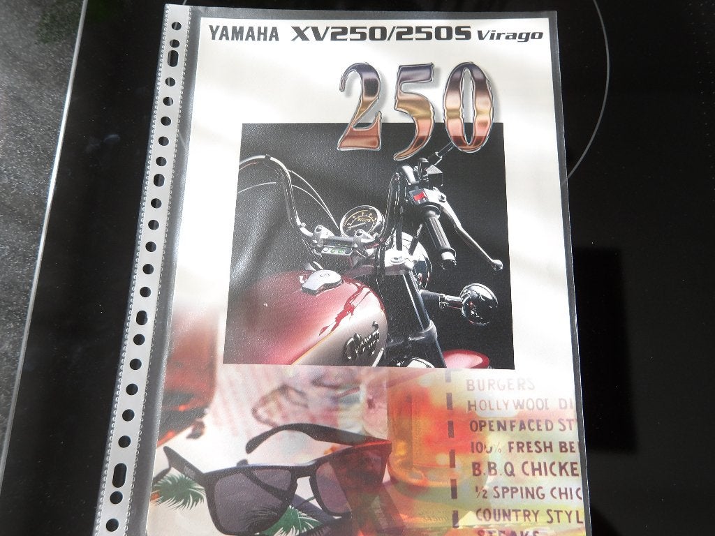 Yamaha XV250/250S Virago folder, Ophalen of Verzenden, Yamaha