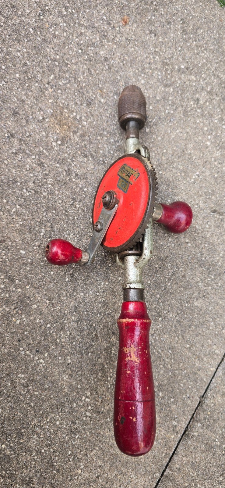 antieke handboormachine, Witgoed en Apparatuur, Thuistaps, Ophalen of Verzenden, Overige merken