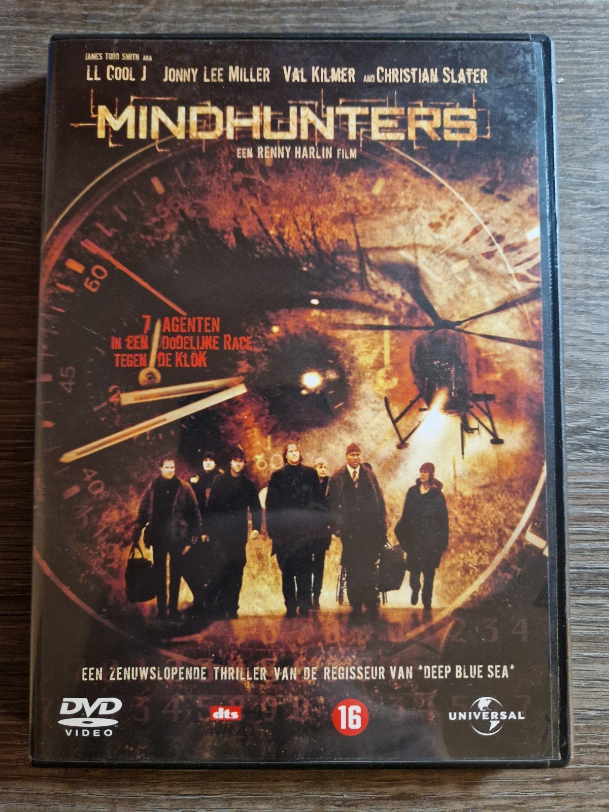 Mindhunters (2004) dvd, Maffia en Misdaad, Vanaf 16 jaar, Nederlands, Ophalen of Verzenden