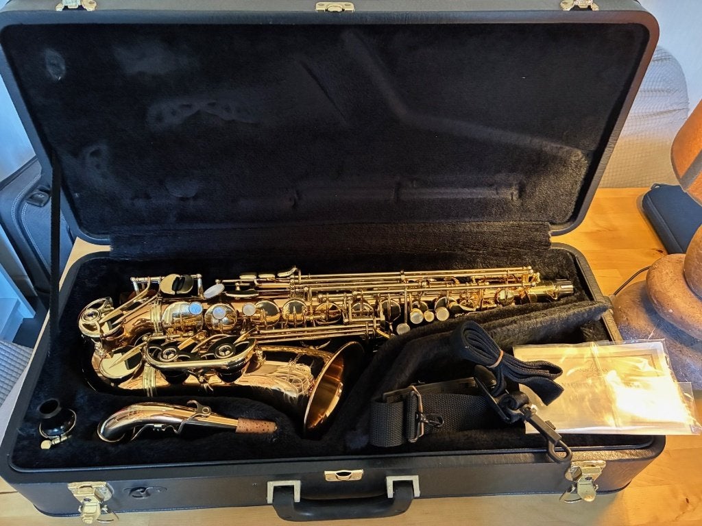 Yanagisawa Alto 992, Ophalen of Verzenden, Zo goed als nieuw, Alt, Met koffer