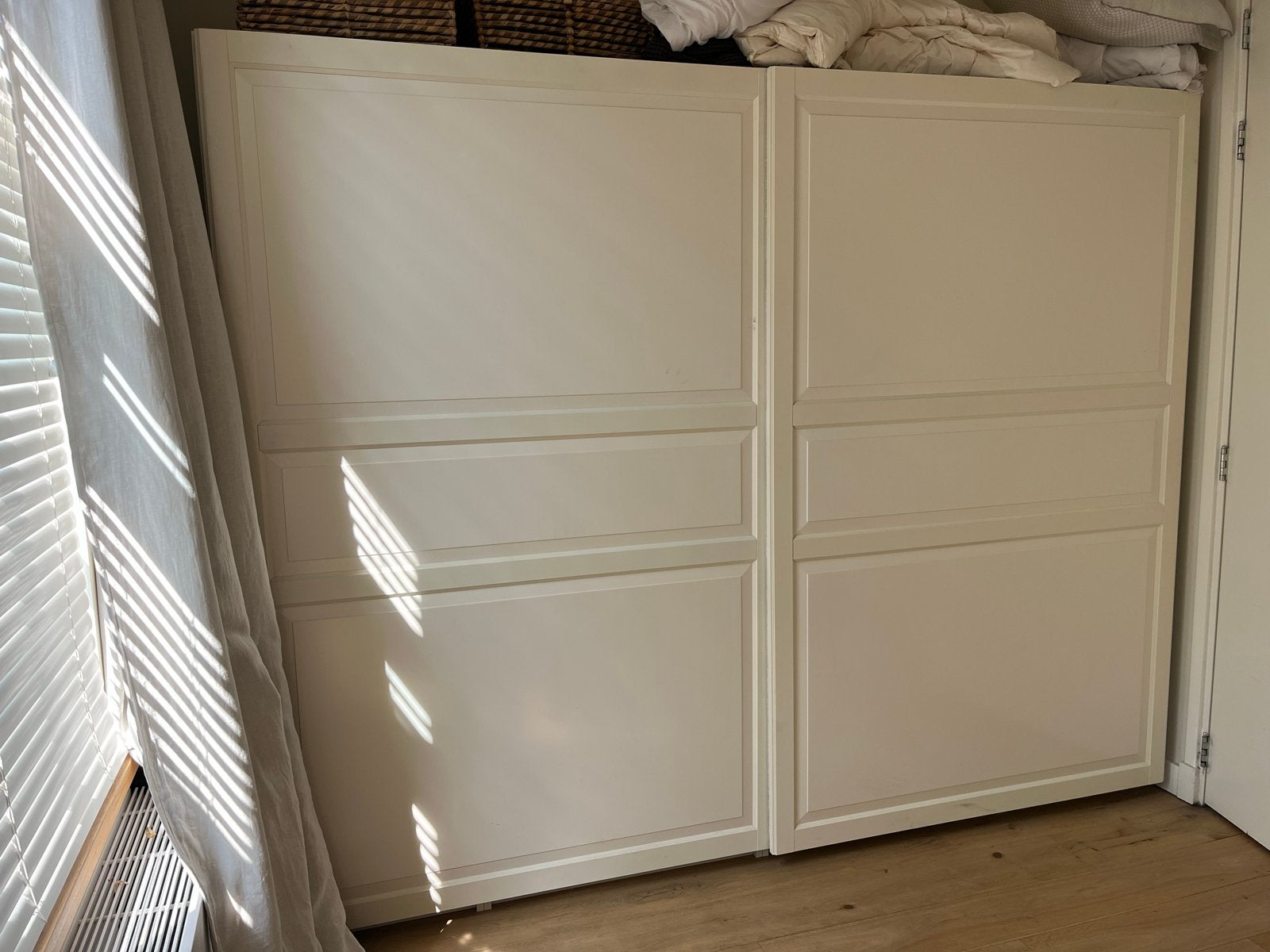 IKEA Pax kast met schuifdeur en complete indeling, Ophalen, Gebruikt, 200 cm of meer, Met lade(s)