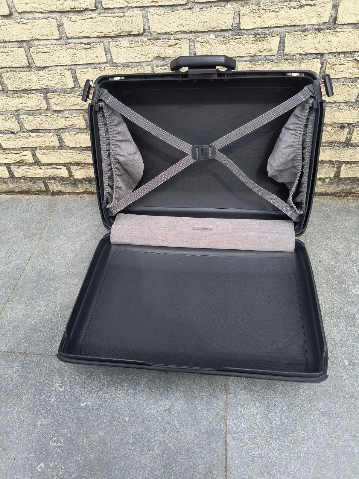 Samsonite hardcase koffer 55 x 42 x 19 cm met cijferslot., Ophalen, Gebruikt, 50 tot 60 cm, Hard kunststof