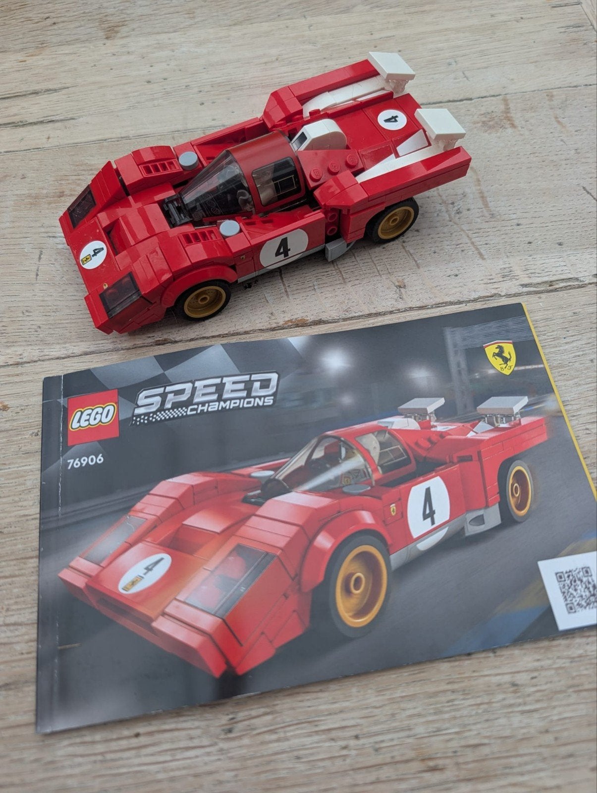 Lego Speed Champions Ferrari 512 M (76906), Ophalen, Zo goed als nieuw, Overige merken