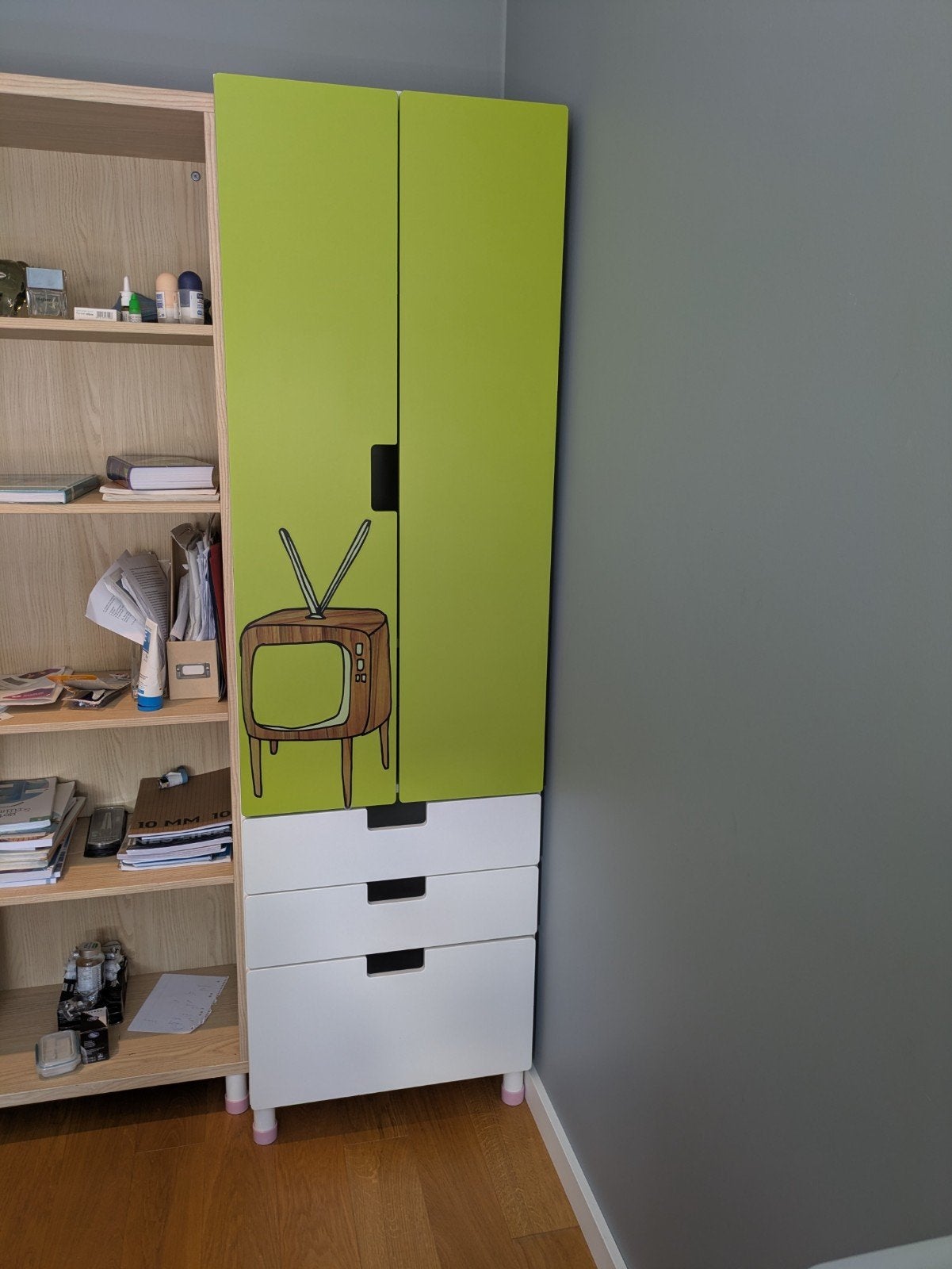 IKEA kledingkast stuva, Ophalen, Zo goed als nieuw, 25 tot 50 cm, 50 tot 100 cm