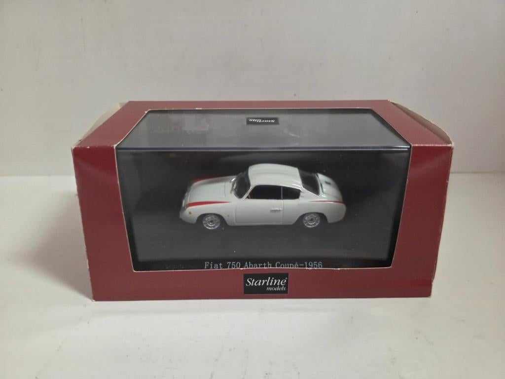 Starline Fiat 750 Abarth Coupé 1:43, Hobby en Vrije tijd, Modelauto's | 1:43, Overige merken, Auto, ., Ophalen of Verzenden