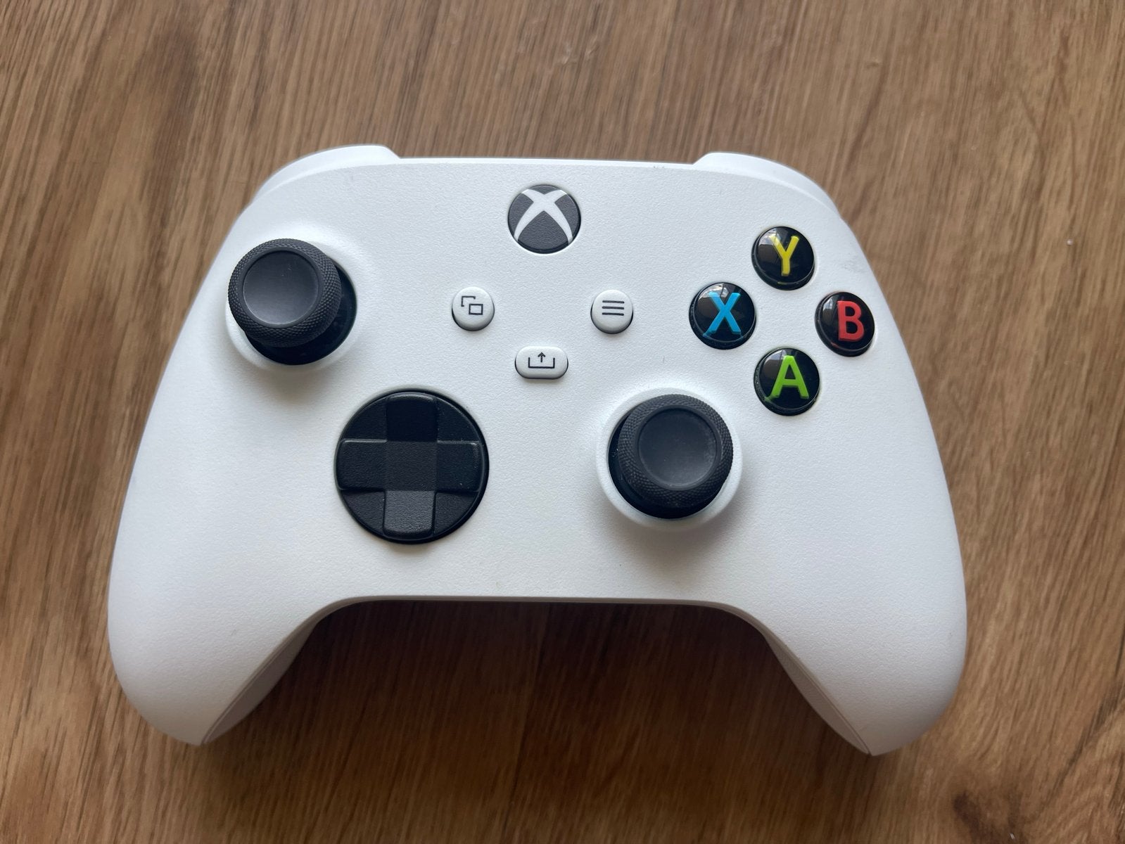Xbox Draadloze Controller Wit - Bluetooth, Spelcomputers en Games, Spelcomputers | Xbox | Accessoires, Zo goed als nieuw, Xbox One